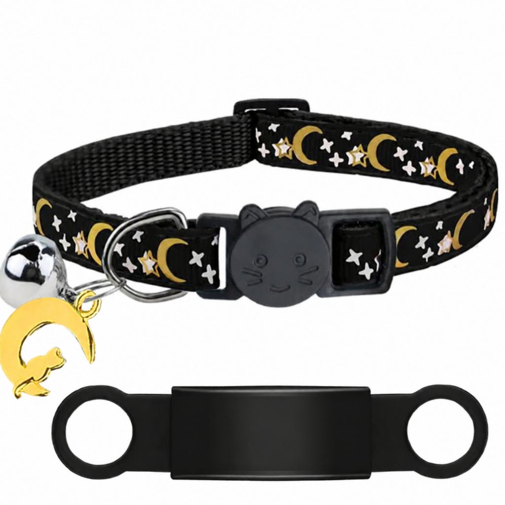 Collier personnalisé pour chaton noir